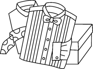 Camisas 01 - Coloreados variados - Coloreables - 10doigts.com