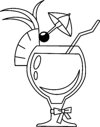 Cóctel 02 - Coloreados variados - Coloreables - 10doigts.com