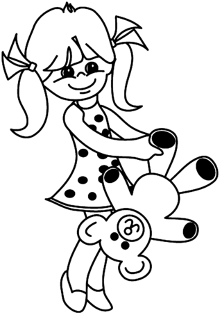 Niños 03 - Coloreados variados - Coloreables - 10doigts.com