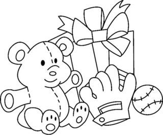 Juguetes 01 - Coloreados variados - Coloreables - 10doigts.com