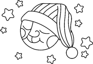 Luna 02 - Coloreados variados - Coloreables - 10doigts.com