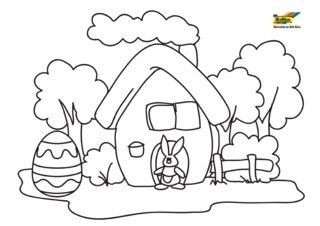 Casa 8 - Coloreados variados - Coloreables - 10doigts.com