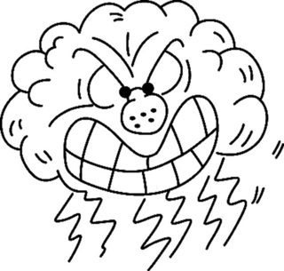 Nube 01 - Coloreados variados - Coloreables - 10doigts.com