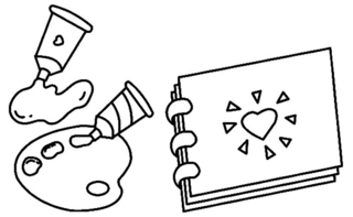 Pintura 01 - Coloreados variados - Coloreables - 10doigts.com