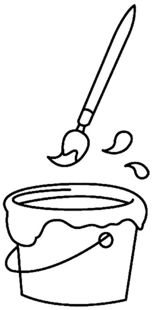 Pintura 02 - Coloreados variados - Coloreables - 10doigts.com