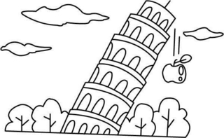 Pisa - Coloreados variados - Coloreables - 10doigts.com