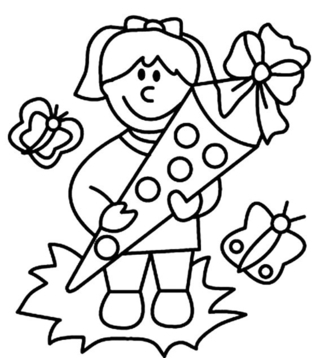 Muñeca 14 - Coloreados variados - Coloreables - 10doigts.com