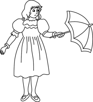 Muñeca 22 - Coloreados variados - Coloreables - 10doigts.com