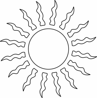 Sol 04 - Coloreados variados - Coloreables - 10doigts.com