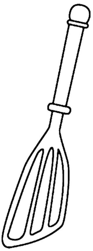 Espátula 01 - Coloreados variados - Coloreables - 10doigts.com