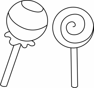 Chupete 02 - Coloreados variados - Coloreables - 10doigts.com