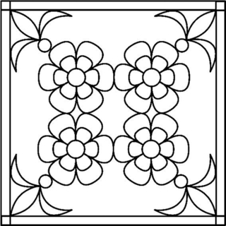 Vidriera 02 - Coloreados variados - Coloreables - 10doigts.com