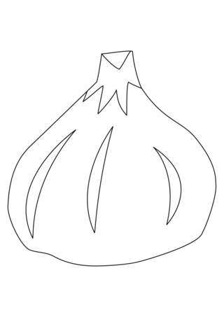 Figure 01 - Coloring pages of flowers, fruits, and vegetables - Coloring book - 10doigts.com