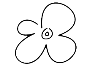 Flower 020 - Coloring pages of flowers, fruits, and vegetables - Coloring book - 10doigts.com
