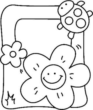 Flowers 001 - Coloring pages of flowers, fruits, and vegetables - Coloring book - 10doigts.com