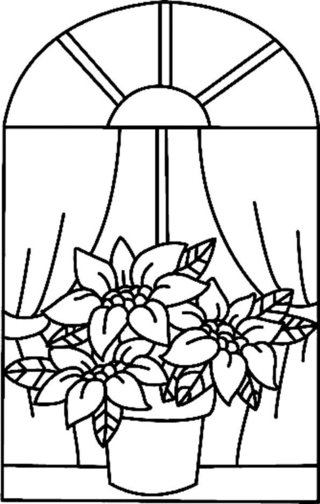 Flowers 028 - Coloring pages of flowers, fruits, and vegetables - Coloring book - 10doigts.com