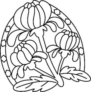 Flowers 042 - Coloring pages of flowers, fruits, and vegetables - Coloring book - 10doigts.com