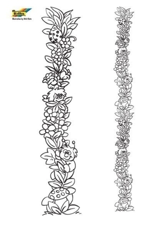 Flowers 050 - Coloring pages of flowers, fruits, and vegetables - Coloring book - 10doigts.com