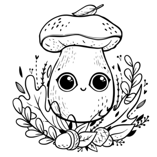 Kawaii2 - Kawaii coloring pages - Coloring book - 10doigts.com