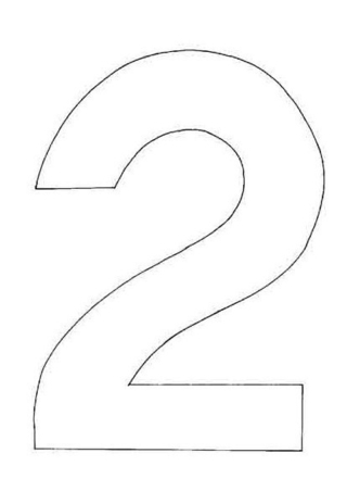 2 - Letter and number coloring pages - Coloring book - 10doigts.com