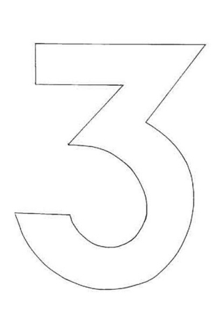 3 - Letter and number coloring pages - Coloring book - 10doigts.com