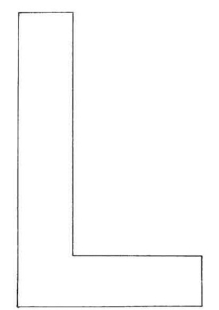 Uppercase L - Letter and number coloring pages - Coloring book - 10doigts.com