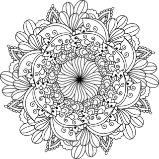 Mandala1 - Mandala coloring pages - Coloring book - 10doigts.com
