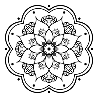 Mandala10 - Mandala coloring pages - Coloring book - 10doigts.com