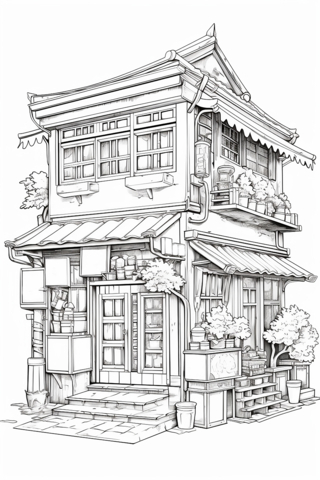 Manga 21 - Manga coloring pages - Coloring book - 10doigts.com