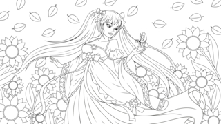 Manga 3 - Manga coloring pages - Coloring book - 10doigts.com