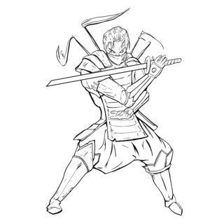 Manga 5 - Manga coloring pages - Coloring book - 10doigts.com