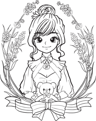 Manga 9 - Manga coloring pages - Coloring book - 10doigts.com