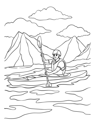 Olympics-Sport-24 - Olympic Games Sports Coloring Pages - Coloring book - 10doigts.com