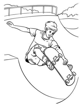 Olympics-Sport-8 - Olympic Games Sports Coloring Pages - Coloring book - 10doigts.com
