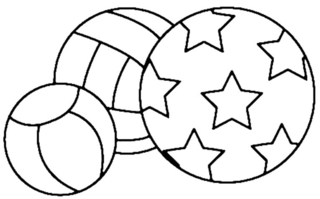 Ball sport 03 - Olympic Games Sports Coloring Pages - Coloring book - 10doigts.com