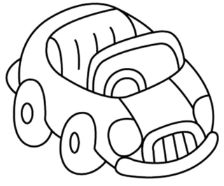 Auto 05 - Vehicle coloring pages - Coloring book - 10doigts.com