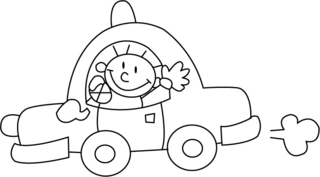 Auto 07 - Vehicle coloring pages - Coloring book - 10doigts.com
