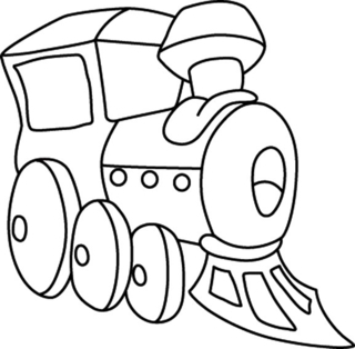 Train 04 - Vehicle coloring pages - Coloring book - 10doigts.com