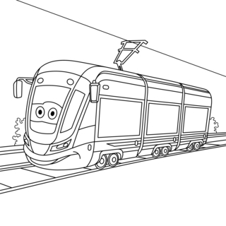 Train 11 - Vehicle coloring pages - Coloring book - 10doigts.com