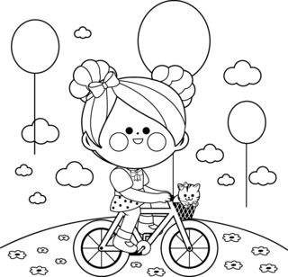 Bike 04 - Vehicle coloring pages - Coloring book - 10doigts.com