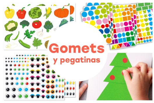 Pegatinas, gomets y stickers - Material para Manualidades - 10doigts.fr