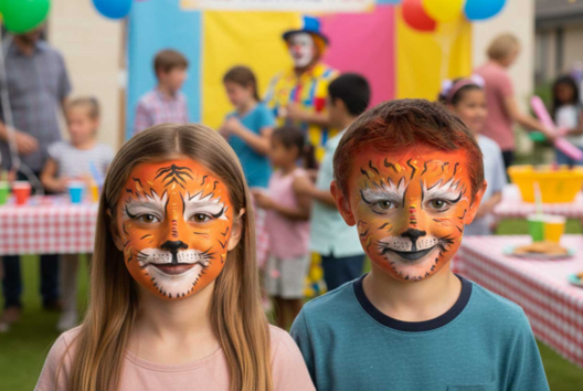 Maquillaje creativo para niños - Cumpleaños creativo - 10doigts.fr