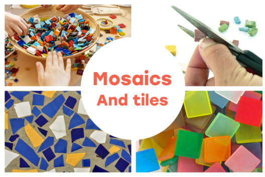 Mosaics and Tiles: Everything for Your Creative Hobbies - Craft and hobbies supplies - 10doigts.fr