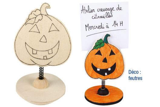Soportes de Halloween para decorar - Manualidades de Halloween - 10doigts.fr
