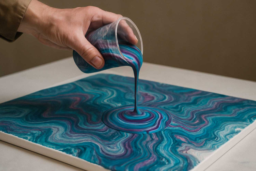 Fluid Acrylic Paint (Pouring) - Acrylic paint - 10doigts.fr
