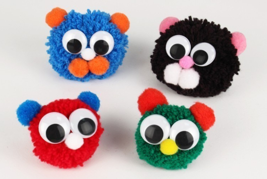 Pom Pom Animals - 0 - Animal Crafts: Our Creative Ideas for Children - 10doigts.com - Animal Crafts: Our Creative Ideas for Children - 10doigts.fr