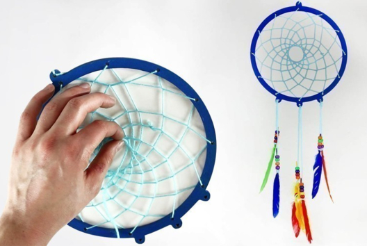 Make a Dreamcatcher - 0 - Handicrafts for Making Mobiles and Dreamcatchers - 10doigts.com - Handicrafts for Making Mobiles and Dreamcatchers - 10doigts.fr