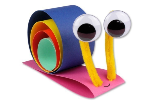 Paper Snail - 0 - Animal Crafts: Our Creative Ideas for Children - 10doigts.com - Animal Crafts: Our Creative Ideas for Children - 10doigts.fr