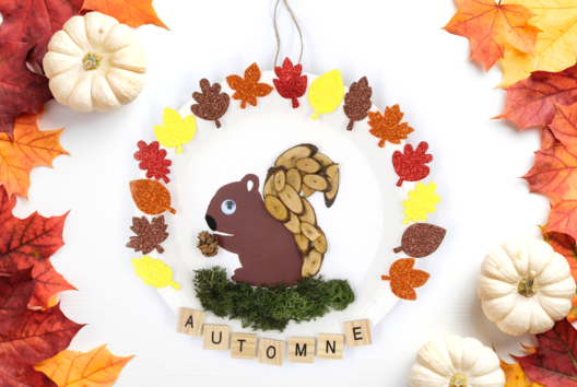 actividad otoño ardilla niño - Actividades manuales Otoño - 10doigts.fr