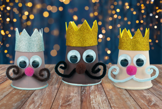 Actividad Niño Rey Mago Epifanía - Actividades manuales Epifanía - 10doigts.fr